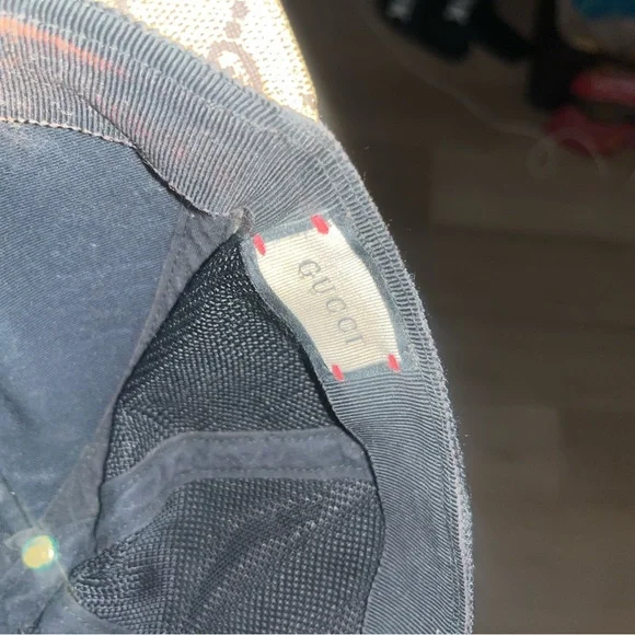 Gucci GG Monogram Tiger Print Beige/Black Snap Back Hat